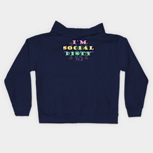 I'm Social Disty Kids Hoodie